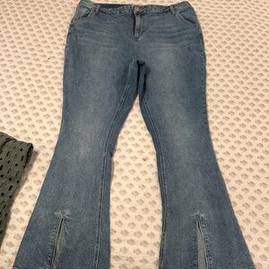 ARULA Flare Blue Women's Jeans